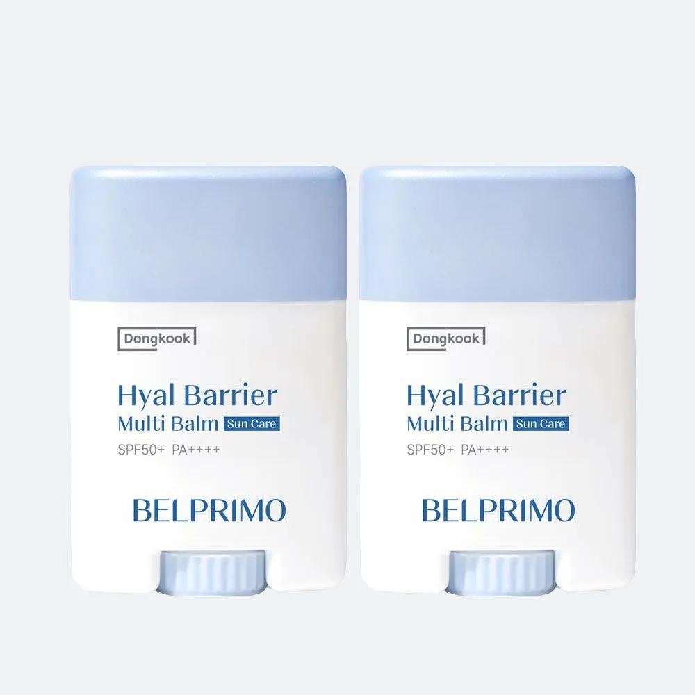 BELPRIMO Hyal Barrier Multi Balm 19.5g (SPF50+), 2 pieces