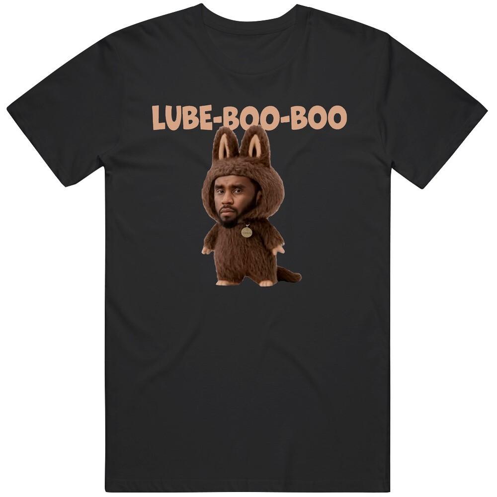 

Funny Diddy Labubu Parody Lube Boo Boo Gift Idea T Shirt 4XL