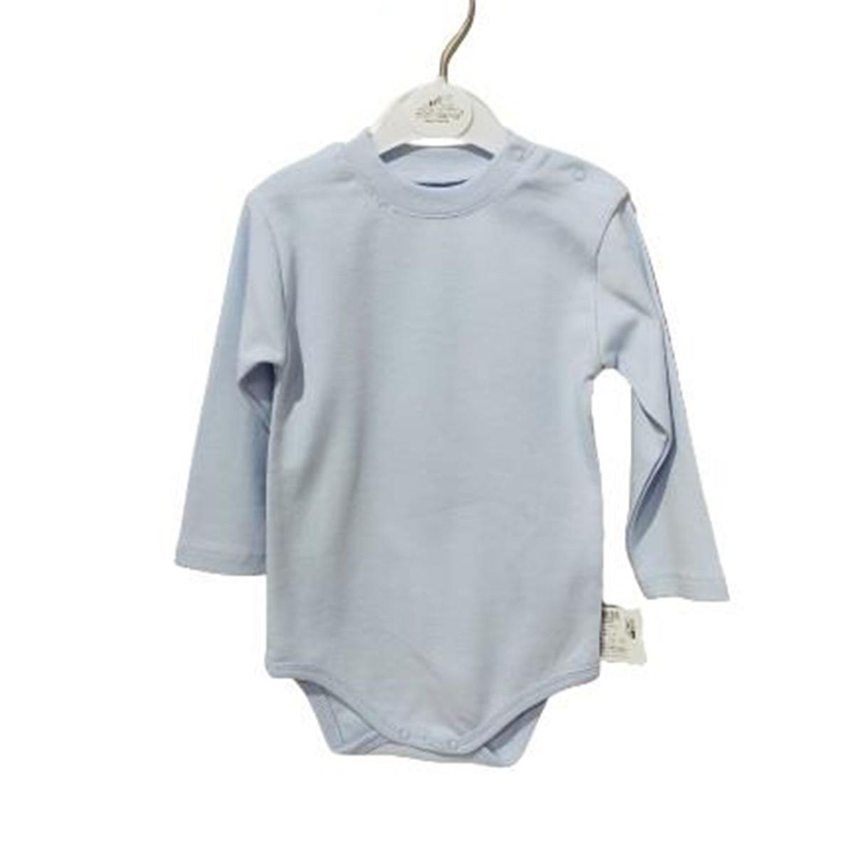 

Боди Albimini Minidamla из чесаного хлопка с длинными рукавами 43200 Синий