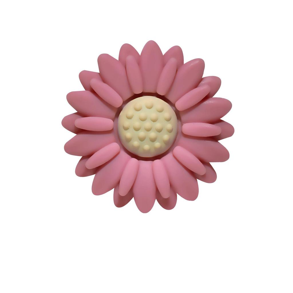 Daisy Flower Silicone Beads for DIY Jewelry & Baby Teether Bracelets