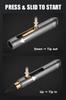 KEEPO LINK Mini Reusable Titanium Mechanical Pencil 2 Replacement Perfect for and School Supplies OLP01 Keychain-Attached (Includes Leads) EDC,