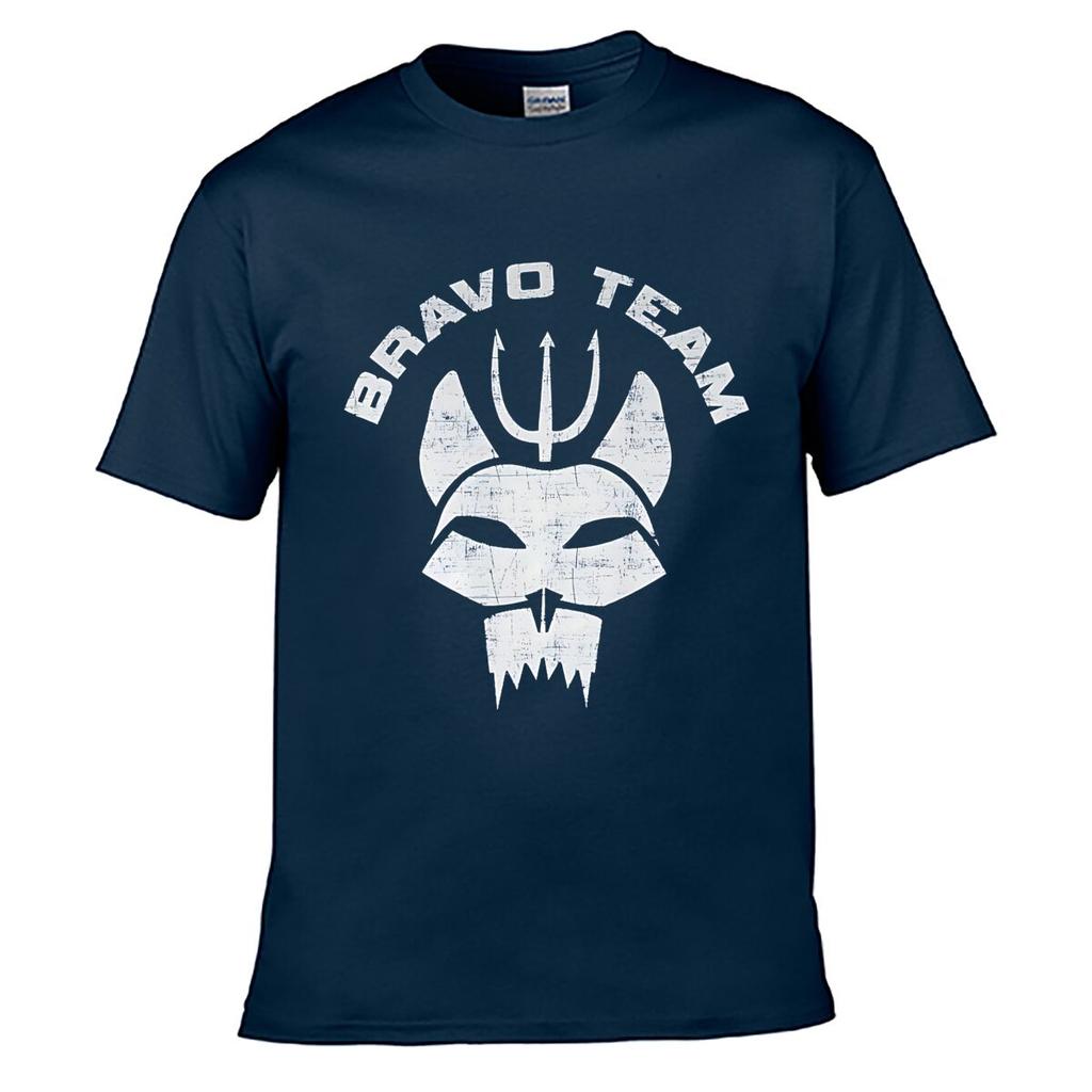 Brave Old Man Viking Trident Graphic Solid Washed Vintage Tee Distressed Loose