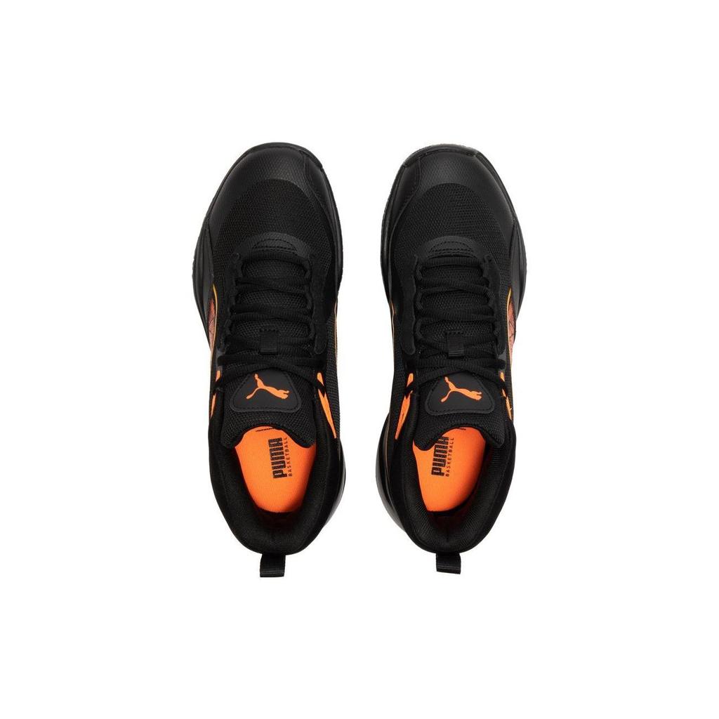 Puma Playmaker Pro Laser - Black Ultra Orange Unisex Sneakers 378323-01