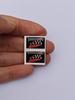 3 Racing Flag Style Car Badge Stickers, Suitable for All Car Decoration Accessories