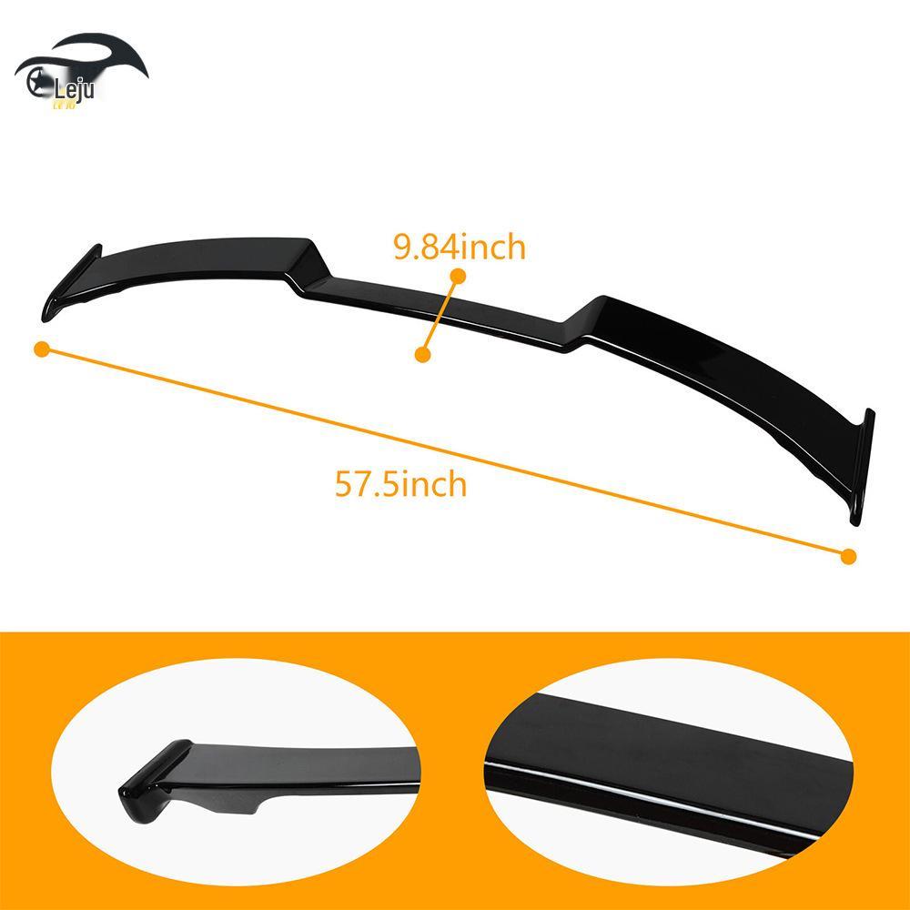 Glossy Black Rear Spoiler & Body Kit for 2021-2023 Ford Mach-E