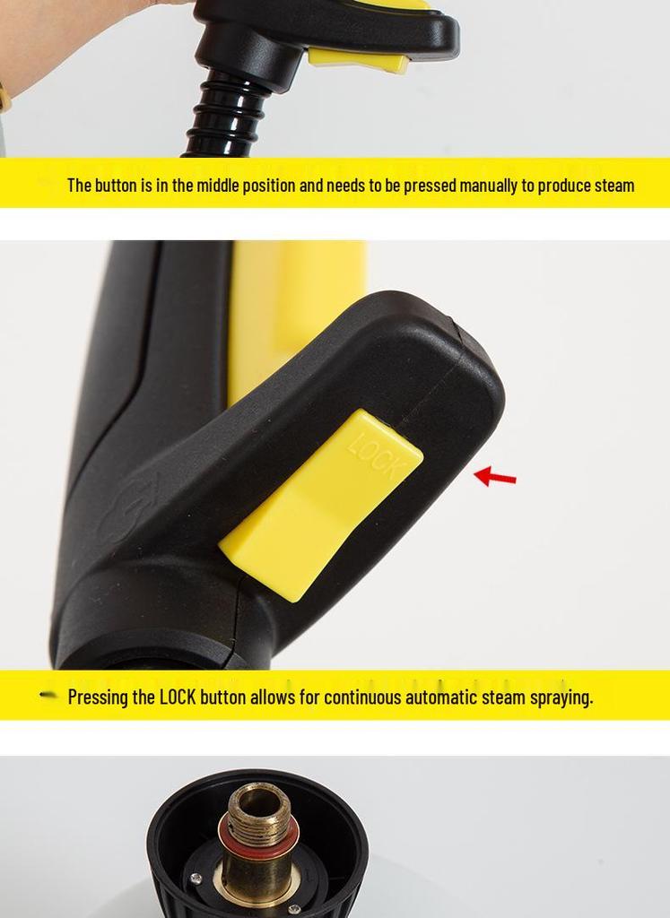 YX High-Temp & High-Pressure Steam Cleaner for Kitchens, Sofas, Furniture, and Cars: Sterilizes & Disinfects.