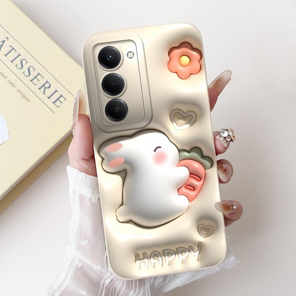 For Redmi 15 5G Case Cover Silicone Cute Cartoon Fashion Luxury Funny Cool Painted Casing 25057RN09E