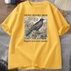Funny Crows Before Bros Retro T Shirt Women Men Halloween Tshirt Casual Crewneck Short Sleeve Tee Dark Academia Clothing