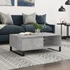 Vidaxl Couchtisch, Beton Grau, 90x60x35 cm