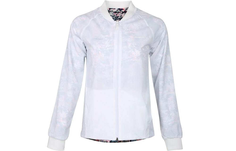 Adidas Neo Jackets Women s White Stand Collar Moderate Workwear DM2110 S