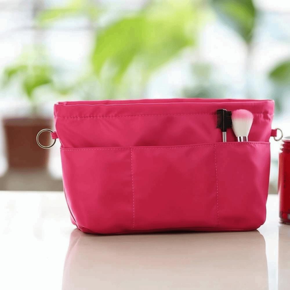 With Zipper Insert Bag Storage Bags Inner Bag Durable Multi-Pocket Handbag  Travel Accessory