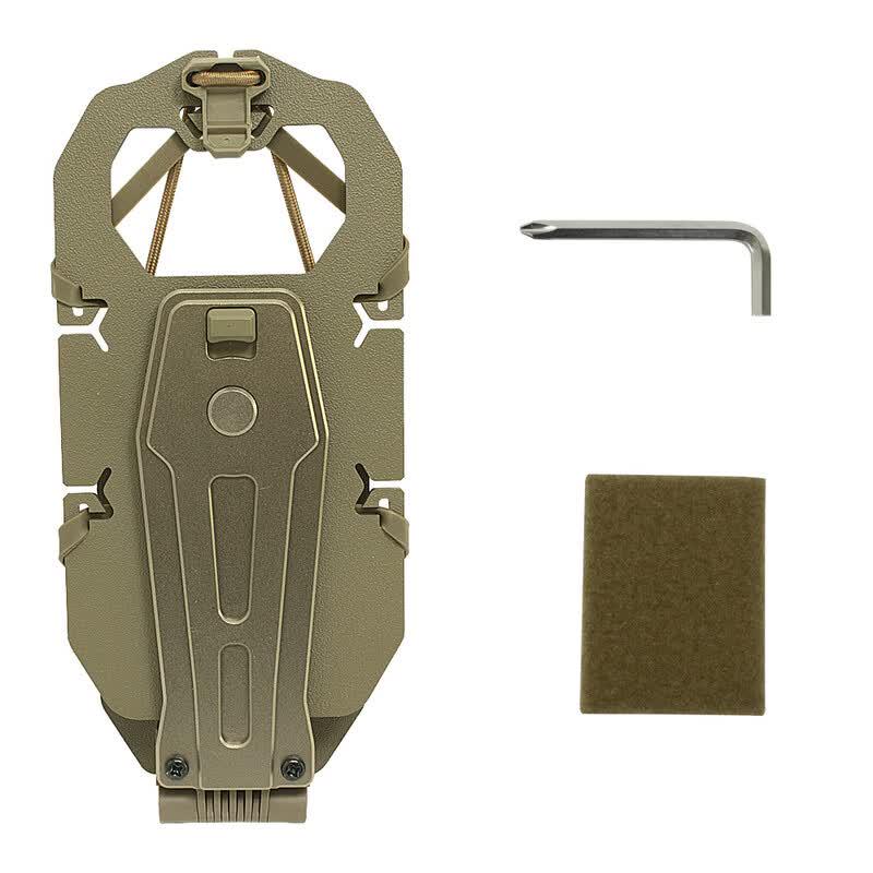 Tactical MOLLE Folding Navigation Board Phone Holder