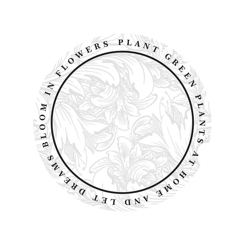 Elegant American Style Floral PU Leather Placemats Heat-Resistant Waterproof Durable Table Mats Dining Room Kitchen