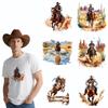 6Pcs 6 Styles Plastic Heat Transfer Film Logo Stickers Set for DIY T-Shirt Human 199~230x176~230mm 1pc/style