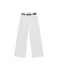Eilubeu Chic Belt Pants Aasgpt102C