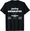 Funny Feeding Mosquitoes Since Birth Tee Retro Vintage Gift T-Shirt