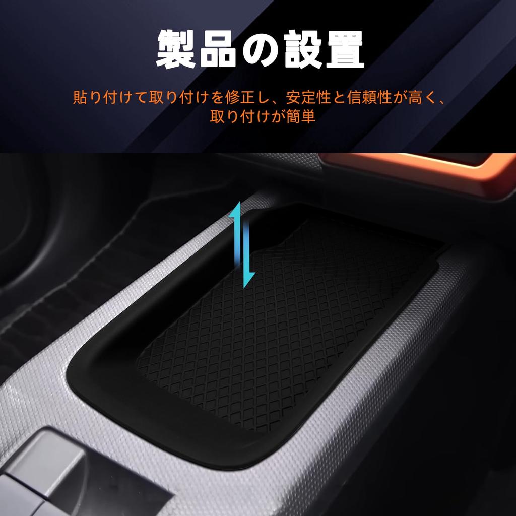 FDAIUN Car Cup Holder Coaster Silica Pad, Fits Daihatsu Taft 2020-Present Rubber Mat,