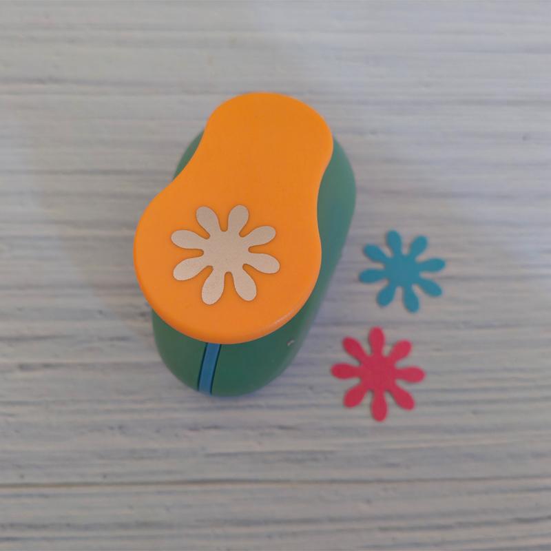 

1,8 см - 2,5 см Flower Furador Diy Paper Cut Eva Foam Maker дырокол Скрапбукинг экономия труда для детей дырокол своими руками chrysanthemum разноцветный