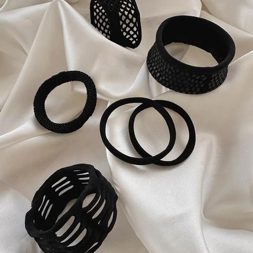 Italian hair tie platter Hair tie set (6 pieces)