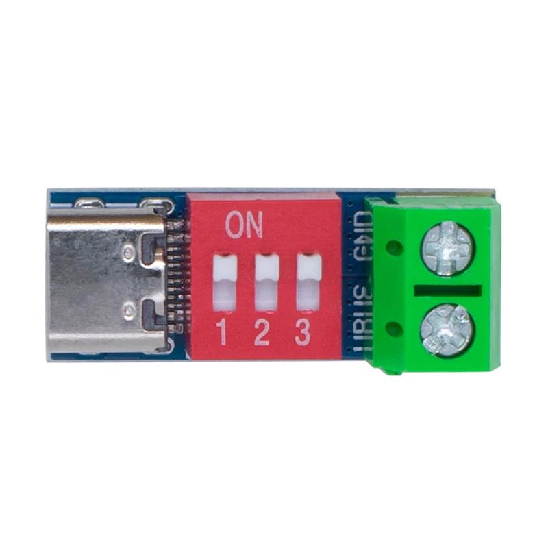 1/5/Stück Typ-C Pd Qc Trigger 5V~20V Drehcode-Einstellung DC-Spannungs-Leistungsmodul Drehverstellung Spannung Schnelllade-Täuschung