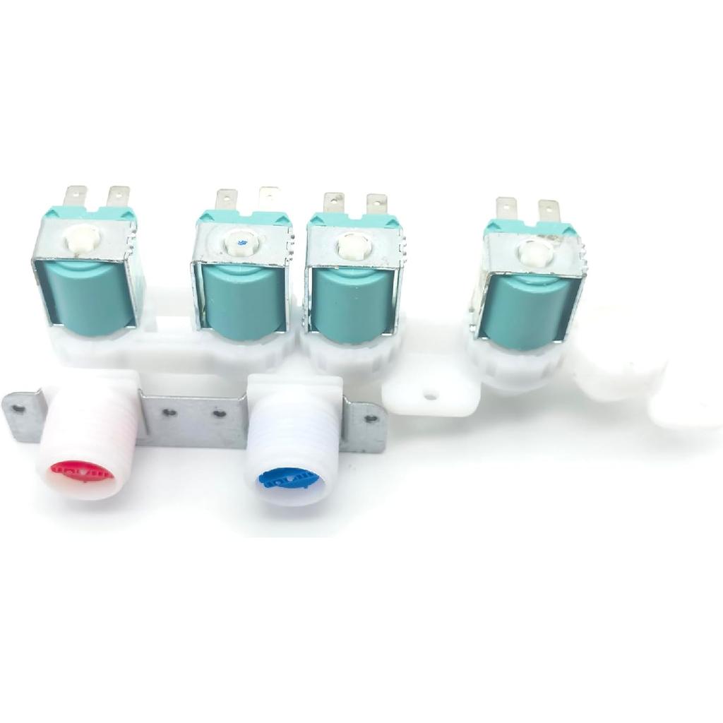 WH23X29538 Hot Water Cold Water Inlet Valve Compatible for GE washer 4way valve