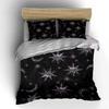 Starry Night Pattern Home Decor Soft Comfortable Duvet Cover Bedding Set Included 1*Duvet Cover & 2*Pillowcases Gift