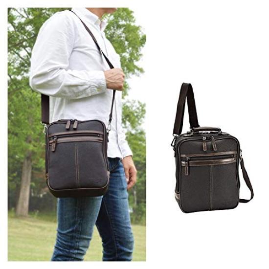 Hirano Bag Toyooka Craftsmanship Domestic Shoulder Bag Crossbody Shoulder Casual Bag Cowhide Handle Travel A5 Vertical 26cm Original Luxury Shearling