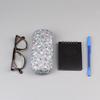 Cloth Retro Floral Glasses Case Hard Shell Reading Glasses Box  Eyewear Accessories