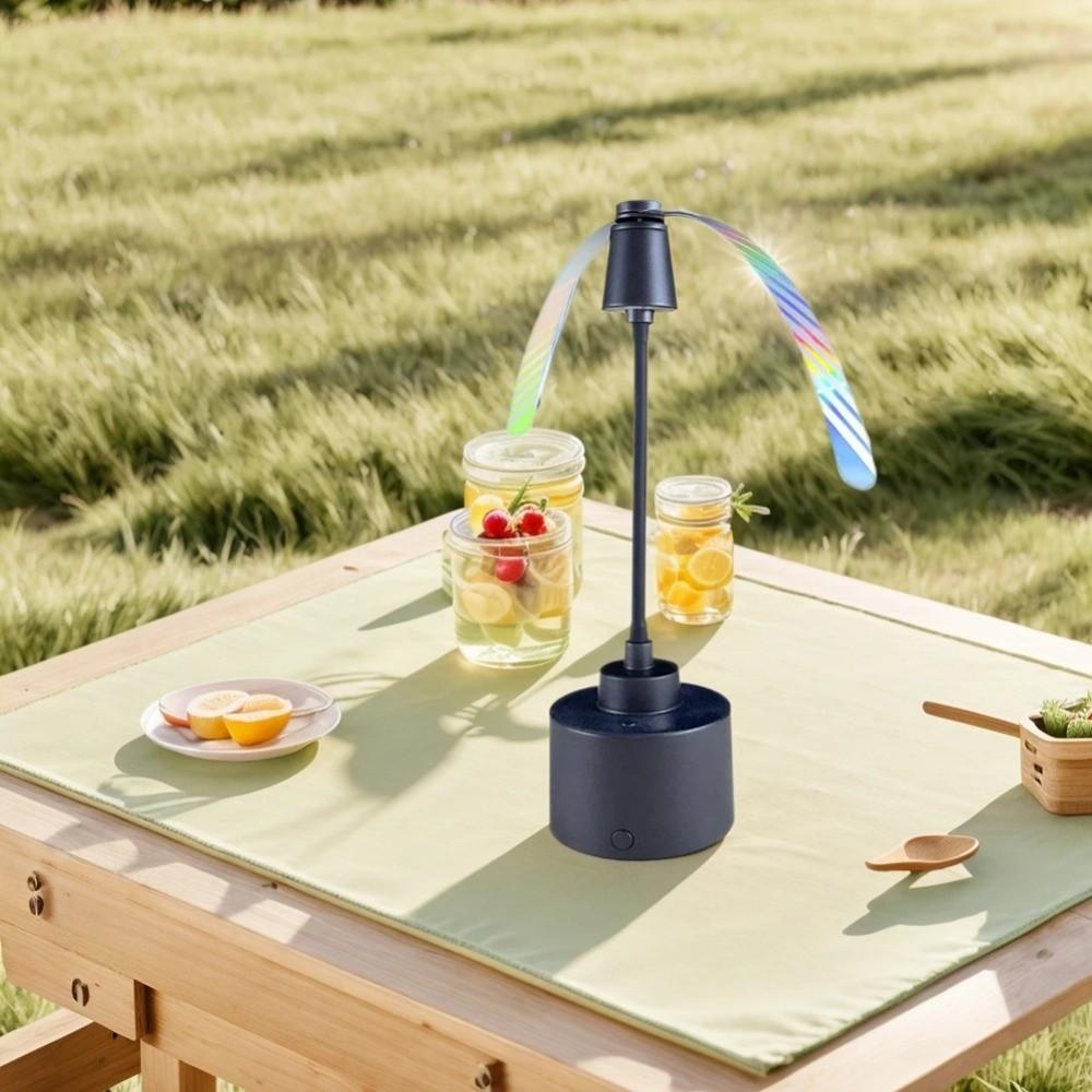 Automatic Dining Table Fly Fans Keep Flies Away Food Fans Indoor Outdoor Picnic Party Supplies