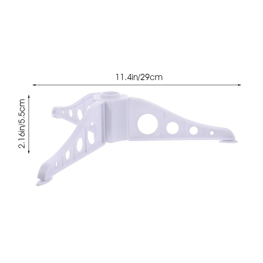 Plastic Christmas Tree Stand Stable Triangle Structure Detachable Easy Assemble Xmas Tree Holder for Christmas Wedding Outdoor