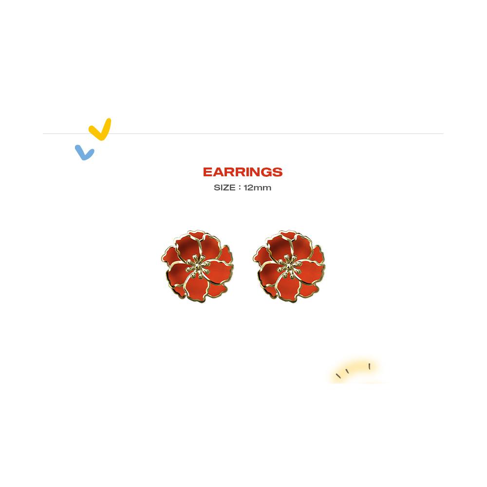ATEEZ HONG JOONG Our Story HBD Eearrings + Case uygun fiyatlı 