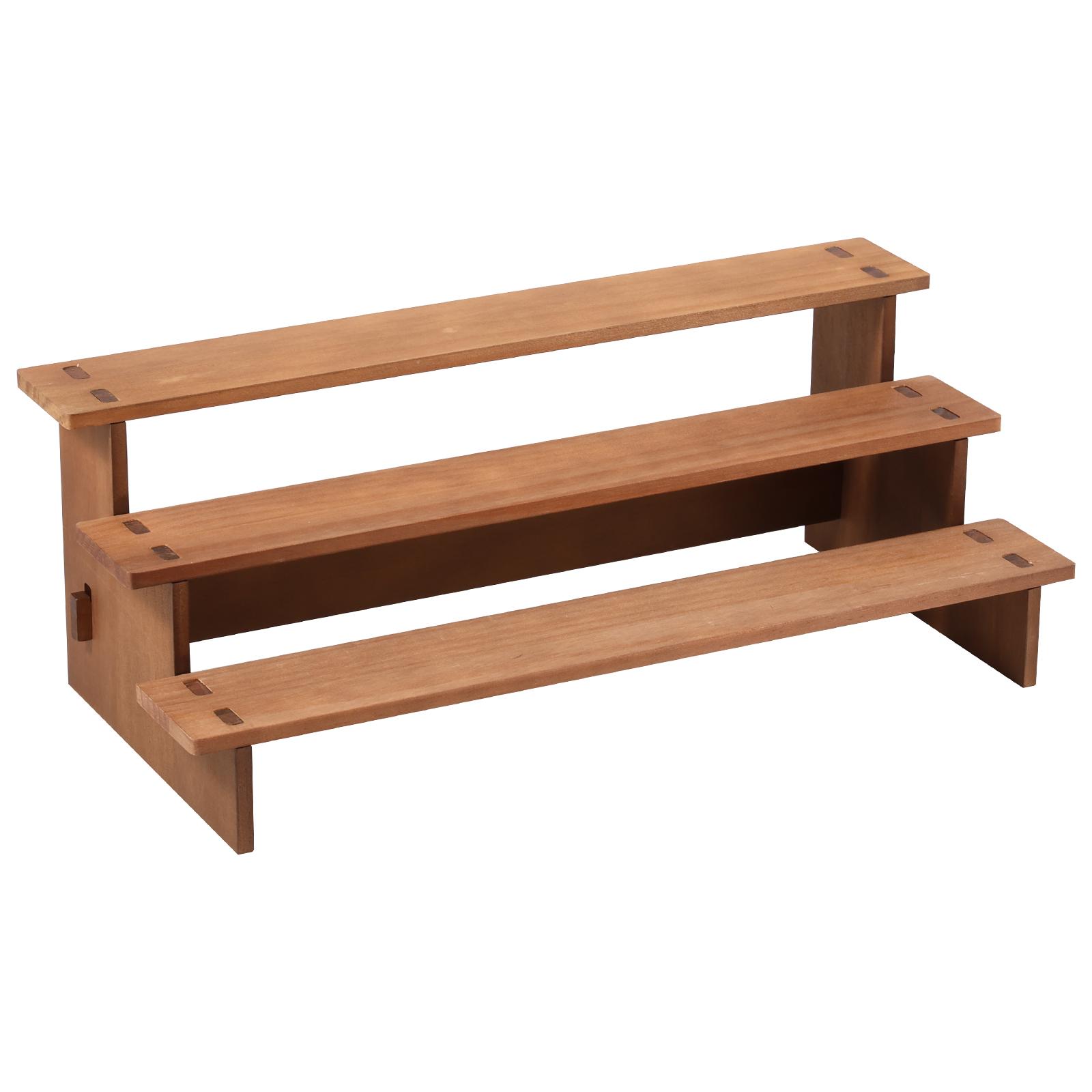 

3/4 яруса Деревянная Винтажная Подставка для Дисплея Деревянная Подставка для Кексов Экономящая Место Подставка для Дисплея Десертов Ярусная Подставка для Дисплея для Кексов