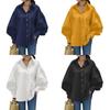 Womens Casual Shirt With Lantern Sleeves And Splicing For Office Wear And Spring