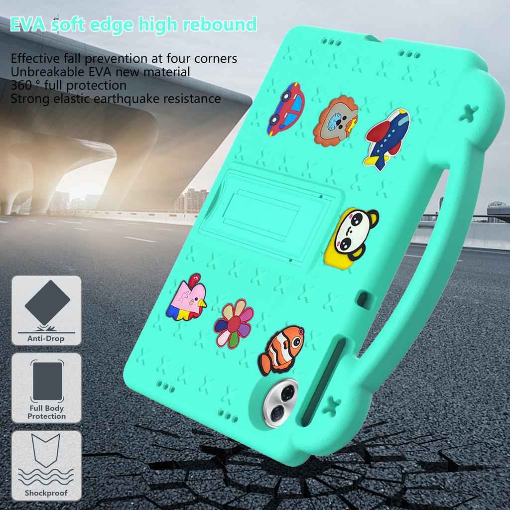 Kids EVA Case for Huawei Honor Pad 20 12.1 Cute Bear Handheld Stand Shockproof Cover for Honor Pad 10 12.1 HEY3-W00