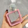 Diamond-Studded Luxury Travel Perfume Spray Bottle, Square, Portable, 2024 Edition