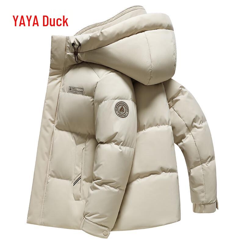 

Yaya Men s Mountain Series Winter Hooded Short Down Jacket M