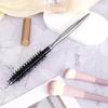 Mit Glattem Griff Kleine Lockenbürste Styling Haarbürste Nylonborsten Walzenbürste Mini Ponyroller Tragbare Lockenbürste