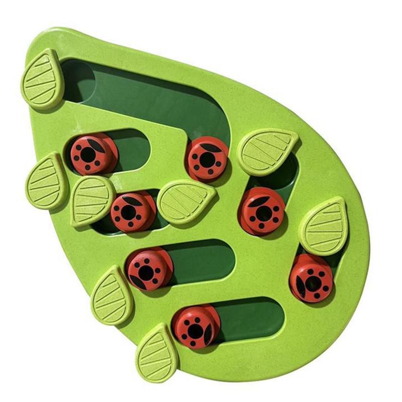 Cat Enrichment Dog Slow Feeder Chew Shaped Cat Food Puzzle Mentally Stimulating Interactive Cat Slow