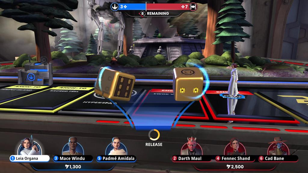Star Wars Heroes vs Villains Switch MONOPOLY -