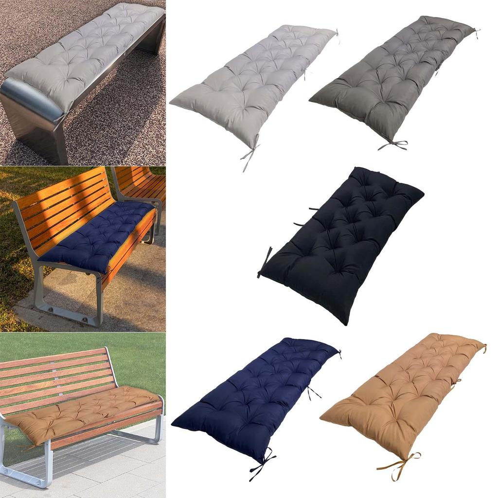 Garden Bench Cushion Rectangle Seat Cushion Pad for Porch Rockers Patio Chair Garden Lounger Wicker Settee Wicker Loveseat