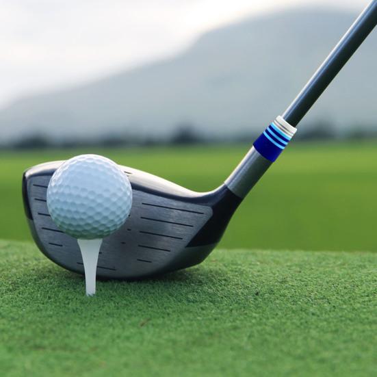 Ferule de Golf Conice Ferule Colorate cu Inele Multiple pentru Bâte de Golf Ferulă Manșon pentru Shafturi Conice din Oțel de 0,355 Inch