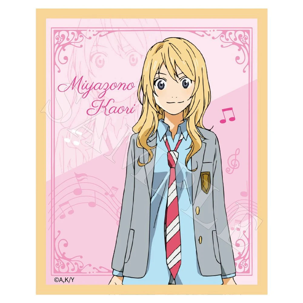 Your Lie in April | Badge & Charm & Shikishi Board & Necklace Set<hot>