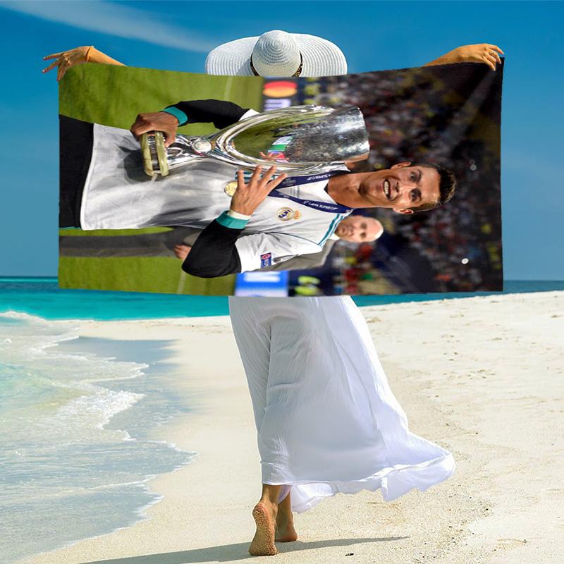 Ronaldo Legend Forever Great Beach Towel Outdoor Camping Soft Outdoor Pool Towel Quickdrying Swim Towel Seaside Travel And Vacation Towels Printing