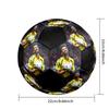 vozinha cabo verde Size 5 Soccer Ball, Machine-Stitched PVC, Durable & High Bounce, All Ages Fit, fan merchandise, matches & outdoor use.