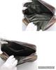 Prada 2000 FW Archive Y2K 2000 1990s 00s Bowling Bag Mini Boston Handbag Chocolate Brown Mustard Yellow Stitching Genuine Leather