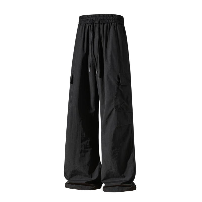 Pantalones Casuales para Hombre Verano Finos Sueltos Pierna Recta Pantalones Deportivos Pantalones para Hombre