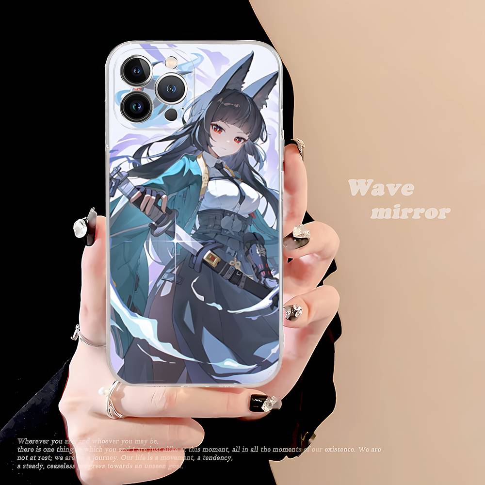 Classic Girl H-Hoshimi Miyabi TPU Silicone Case For IPhone 11 12 13 14 15 16 17 Pro Max Shockproof Clear Back Cover