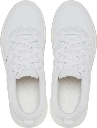 Crocs On the Clock Work Sneakers, Men's, White/White, Size 28cm