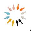 6pcs Box-packed Comfort Earplugs Noise Reduction Silicone Soft Ear Plugs PVC Rope Earplugs Protective for Swimming for Sleep