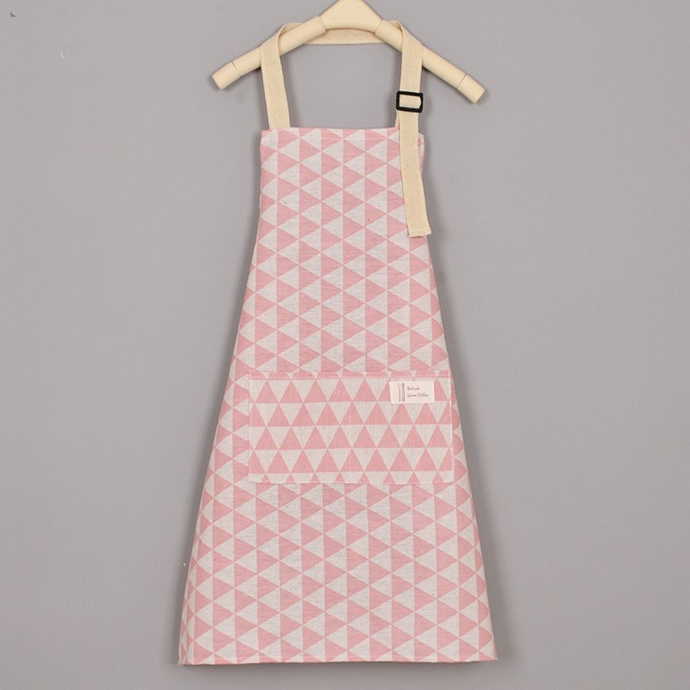 Breathable Kitchen Aprons Geometry Gardening Work Clothes For Cleaning Cooking Baking